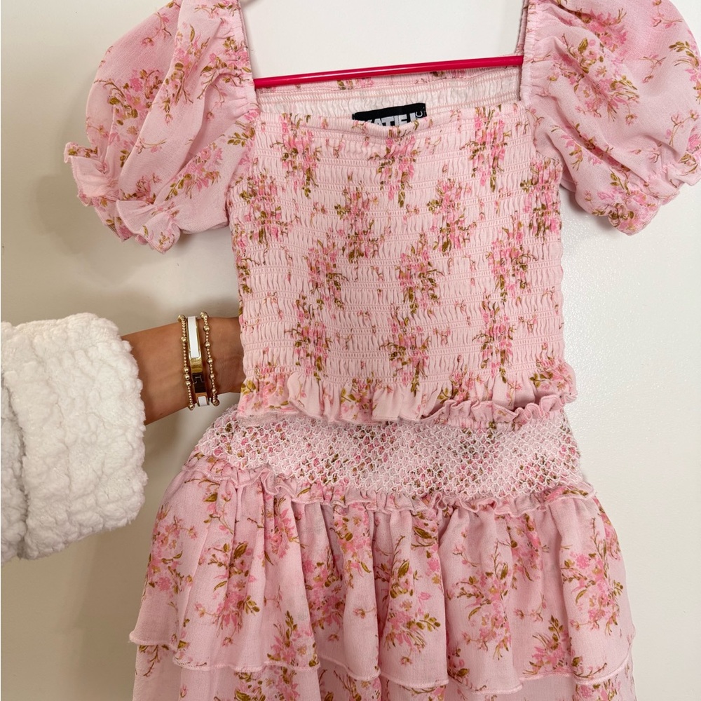 Katie J NYC Pink Floral SET